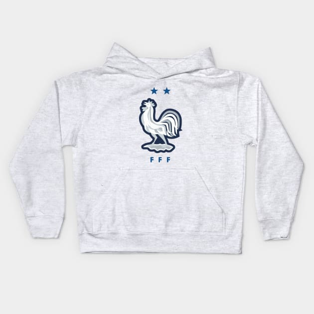 France National Football Team Kids Hoodie by alexisdhevan